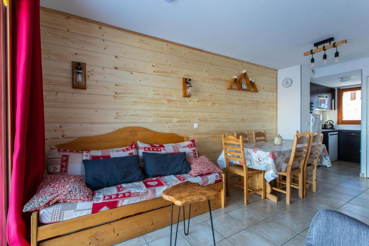 Cosy Cottage 1800 - Pied Des Pistes - Piscine, Sauna, Parking Privee 莱索尔 外观 照片